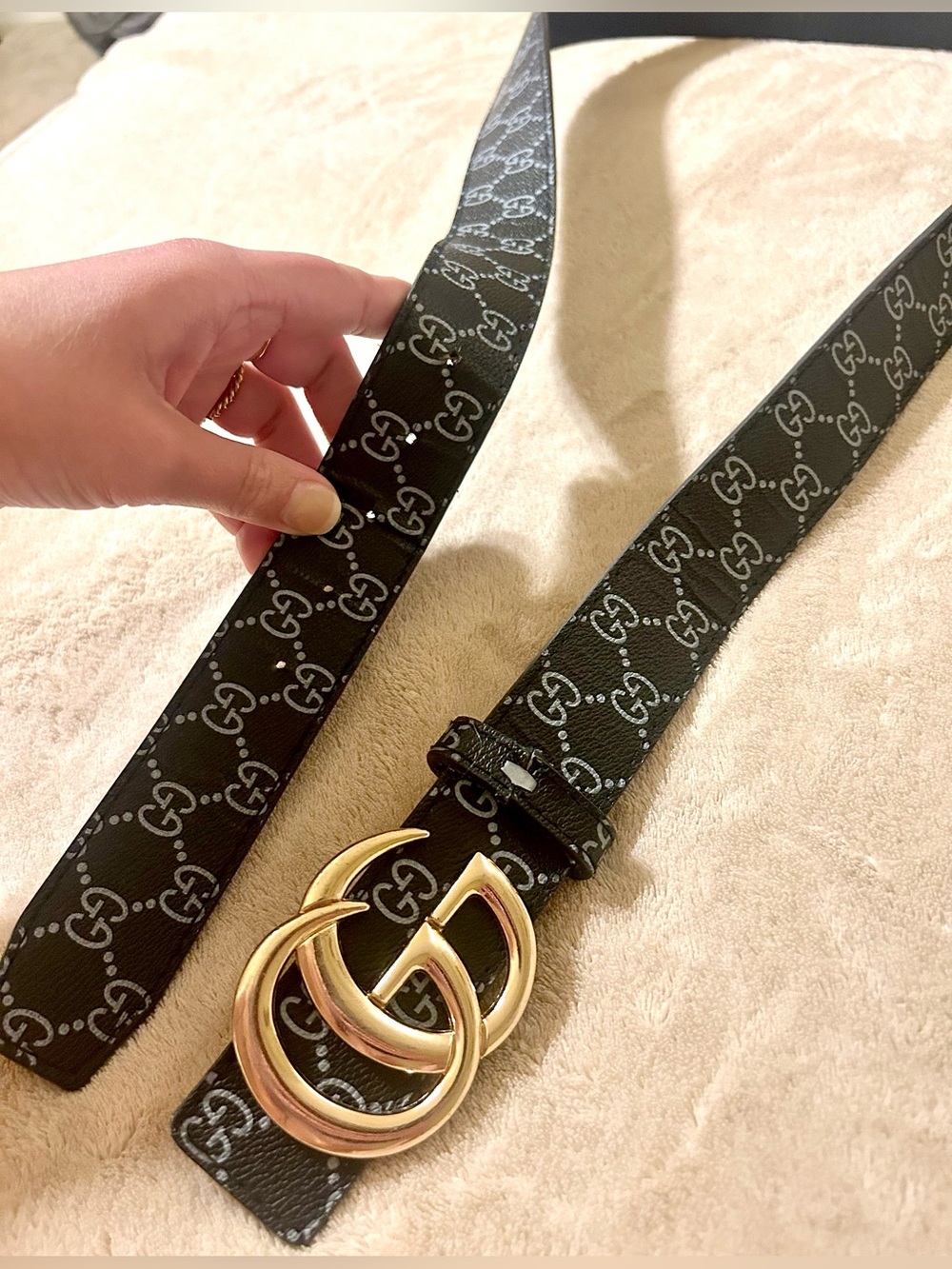 Gucci GG Marmont Black Belt - Picture 6 of 14